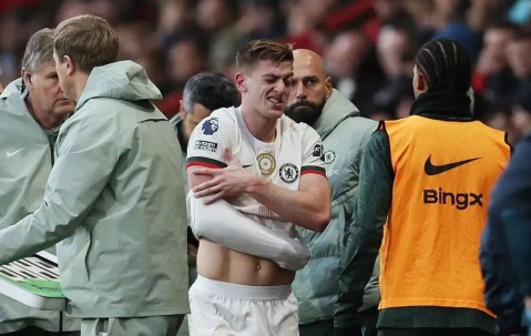 切尔西遭重创！22岁新枪伤停4周 至少缺席8场比赛