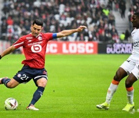 法甲：里尔对战尼斯，里尔53分排第三要争欧冠，尼斯28分排第十五得保级，比分预测